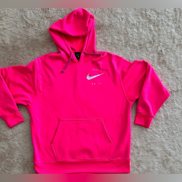 Nike Tops - NIKE dri-fit HOT PINK hoodie! Never wore!